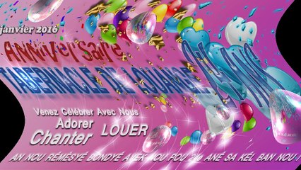 PUB ANNIVERSAIRE TABERNACLE DE LOUANGE 17 JAN 2016