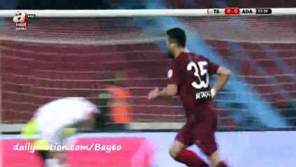 Kara A. Goal - Trabzonspor 1-0 Adanaspor AS - 09-01-2016