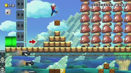 Super Mario Maker - Viewer Levels - Name: "A Very Mario Morning!" - ID: 924E-0000-0119-201B