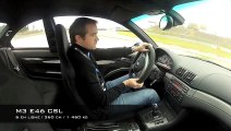 History of sound : BMW M3 GTS / CSL / CRT / Pack Comp. / Serie 1M on track
