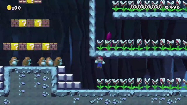 Super Mario Maker - Viewer Levels - Name: dont have name yet - ID: B348-0000-014F-2AB6