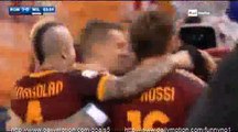 Antonio Rudiger Goal AS Roma 1 - 0 AC Milan Serie A 9-1-2016