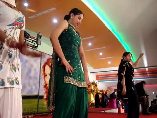 Dancing Girls At Punjabi Wedding, January 2009