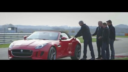 Jaguar F-Type S prototype on road and track