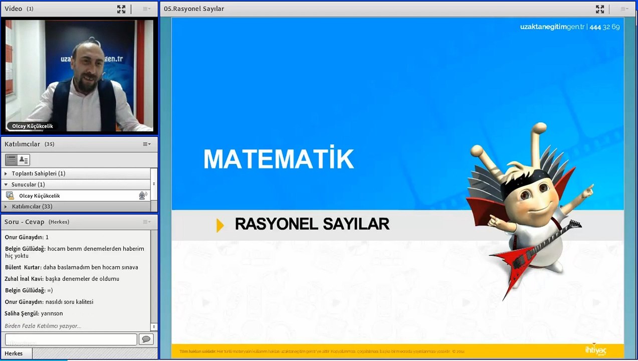 09. Rasyonel Sayılar I Matematik Video Ders - 2015