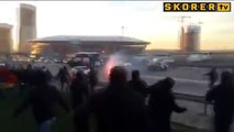 Galatasaray-Karşıyaka Maçı Öncesi Olay Çıktı