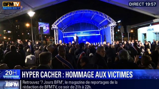 À l'Hyper Cacher, l'hommage aux victimes du terrorisme