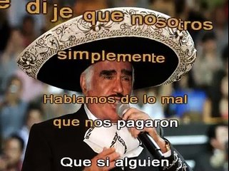 MUJERES DIVINAS - VICENTE FERNANDEZ - KARAOKE - PISTA Y LETRA
