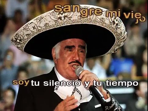 MI VIEJO - VICENTE FERNANDEZ - KARAOKE - PISTA Y LETRA