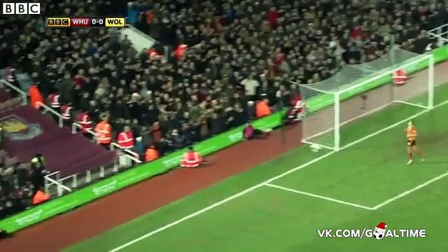West Ham United 1 - 0 Wolverhampton All goals Highlights. FA Cup 09.01.2016