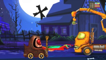 Scary Dump Yard | Cars | Halloween Special for Kids