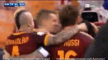 AS Roma 1 - 0 AC Milan Half Time Goals and Highlights Serie A 9-1-2016