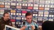 Biglia in zona mista dopo Fiorentina-Lazio (9012016)