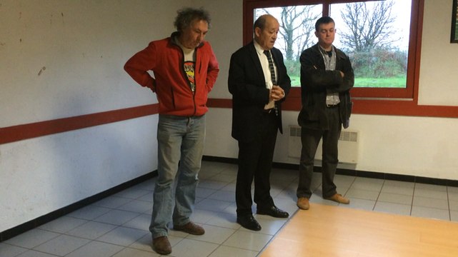 Jean-Yves Le Drian à Botmeur