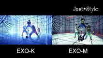 EXO Overdose MV Teaser EXO-K V.S EXO-M