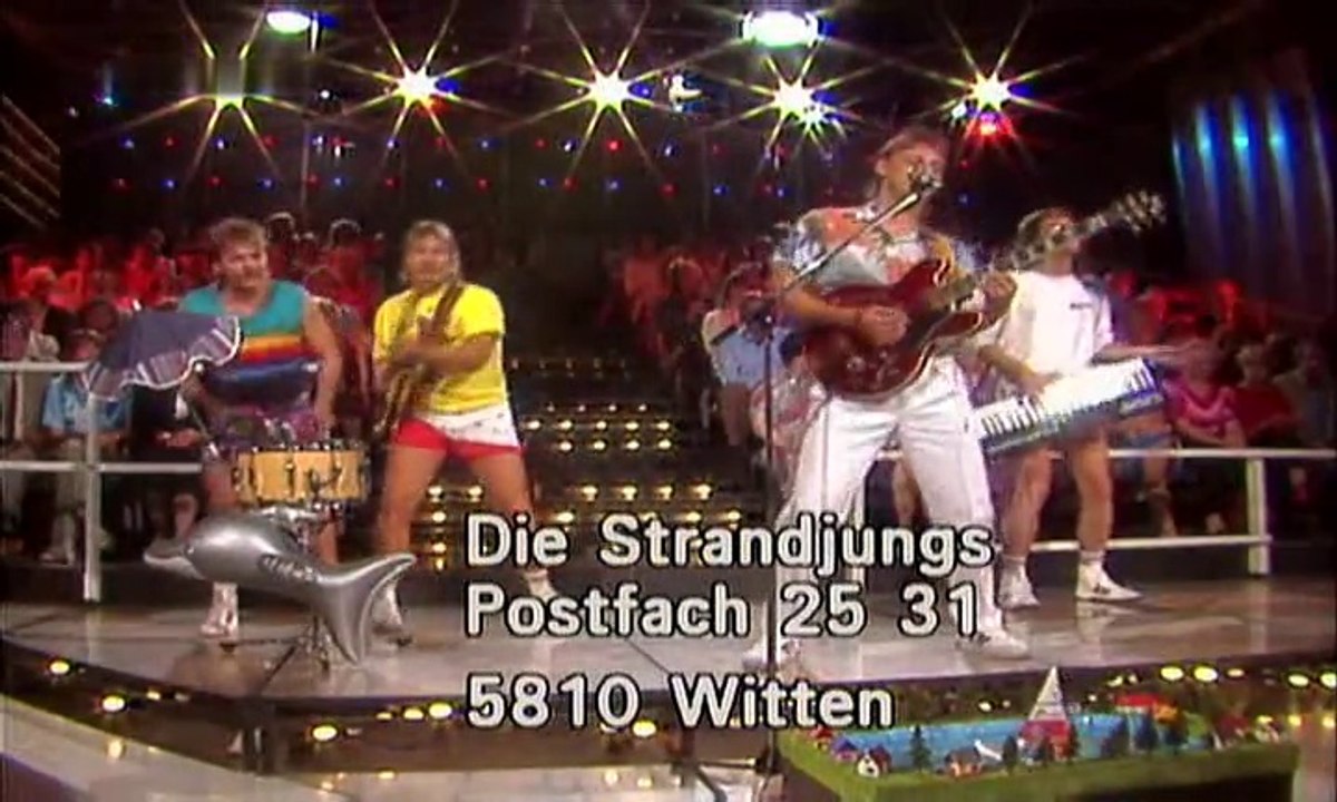 Strandjungs - surfen am baggersee (surf in usa) 1984