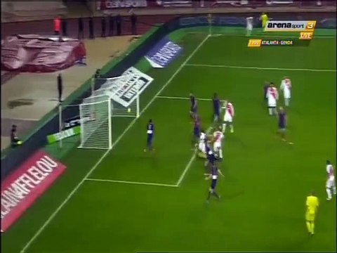 2-2 Ricardo Carvalho Goal France Ligue 1 - 09.01.2016, AS Monaco 2-2 Gazélec Ajaccio