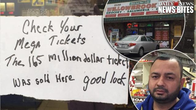 Mega Millions Ticket Worth $165 Million Sold at Staten Island Deli