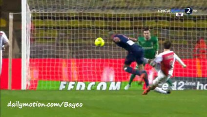 All Goals - Monaco 2-2 GFC Ajaccio - 09-01-2016