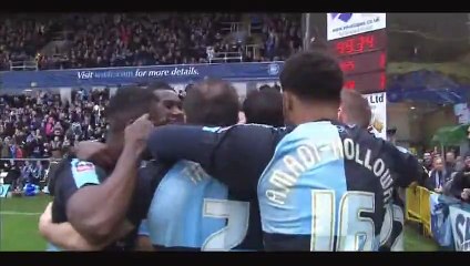 Jacobson J. (Penalty) Goal - Wycombe 1-1 Aston Villa - 09-01-2016
