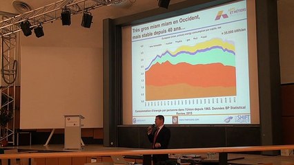 Jean-Marc Jancovici, "Décarboner l'économie, un jeu d'enfant?", Arts & Métiers, Paris, 7 janvier 2016, 3 de 3