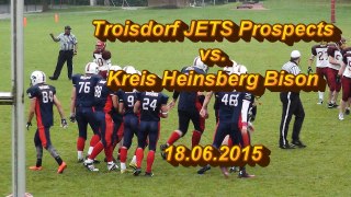 Troisdorf Jets Prospects vs. Kreis Heinsberg Bisons - 16.08.2015
