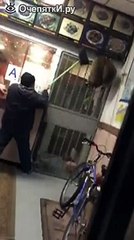 Еноты штурмуют закусочную