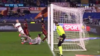 All Goals - AS Roma 1-1 AC Milan  - 09-01-2016