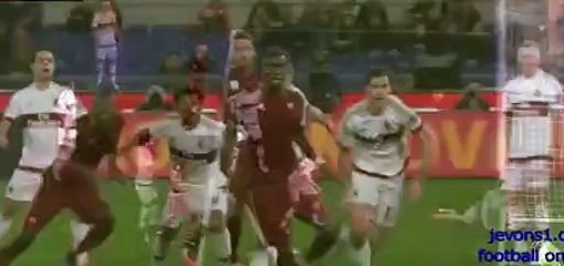 AS Roma 1 - 1	AC Milan - Highlights - 09-01-2016