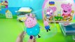 Peppa Pig toys (Daddy Pig and George unboxing) Peppa family Figures for children