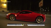 McLaren SLR vs Ferrari 458 Italia vs Nissan GT R vs Porsche 911 Turbo PDK