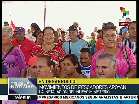 Venezuela: pescadores apoyan nuevo ministerio de Pesca y Acuicultura