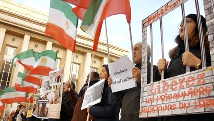 Paris: Iranian Protest to Stop execution in Iran
