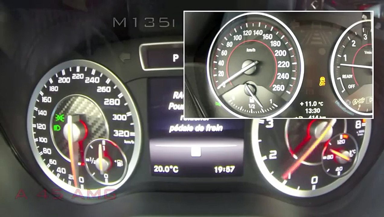Mercedes A 45 AMG vs BMW M135i (Motorsport)