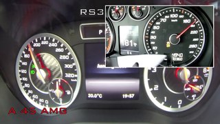 Mercedes A 45 AMG VS Audi RS3 (Motorsport)