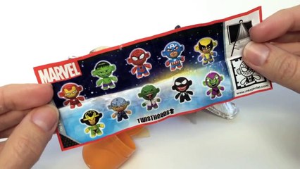 Video herunterladen: Marvel Heroes Surprise Eggs Unboxing Chocolate Eggs Kinder Surprise Eggs Pack 4 Eggs