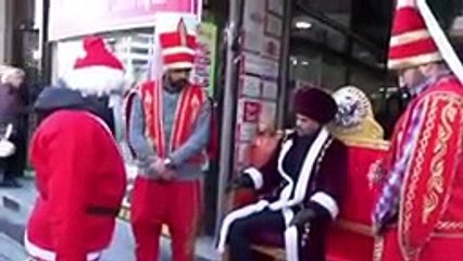 Noel Baba Kelime i Şehadet Getirdi Müslüman Oldu