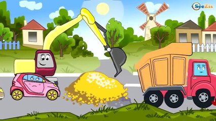 ✔ Monster Truck | Adventures in the City of Cars | Vehicle for Kids | 17 Episode