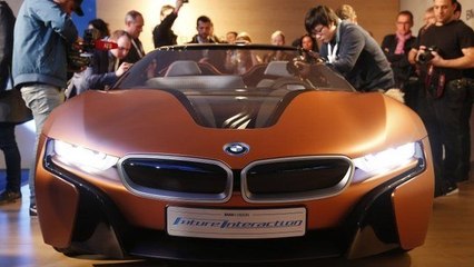 BMW CES 2016 shows off gesture-controlled concept car
