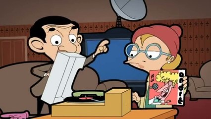 Mr Bean Breaking his big TV