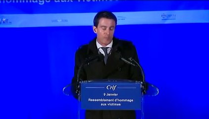 Hommage à l'Hyper Cacher : "Sans les juifs de France, la France ne serait pas la France", réaffirme Manuel Valls