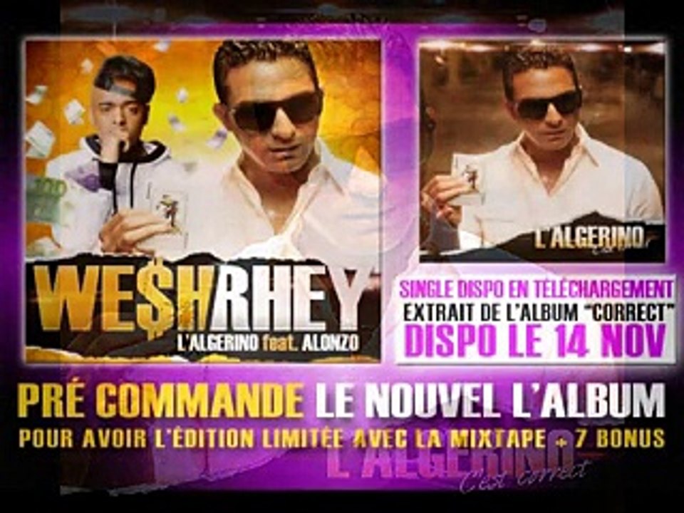 L'Algérino Feat. Alonzo - Wesh Rhey