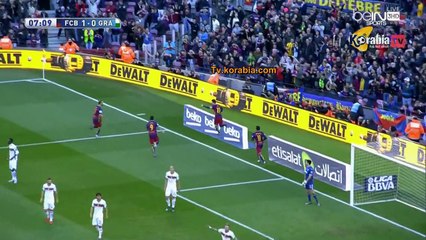 اهداف مباراة برشلونة و غرناطة 4-0