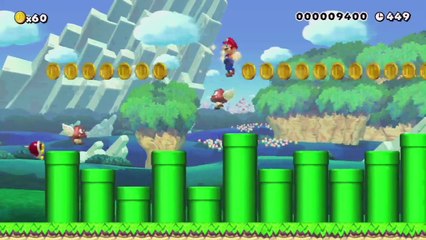 Super Mario Maker - Viewer Levels - Name: "Try" - ID: D038-0000-00ED-C51A