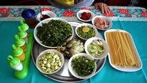 رشتة جارية بالخضار اكلة بنينة وصحية اكلات ربة البيت التونسي Tunisian cuisine housewife Rashta Soup