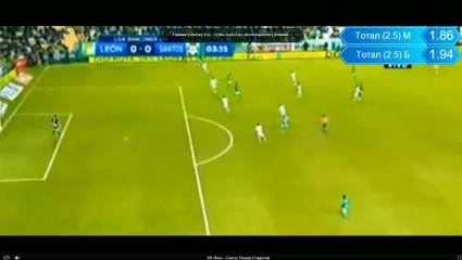 Leon vs Santos Laguna 09.01.2016
