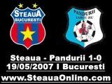 Steaua - Pandurii Tg. Jiu 1-0