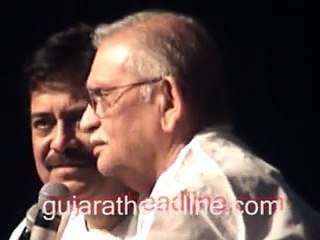 Writer Director Gulzar's Gazal Poetry in Ahmedabad-1