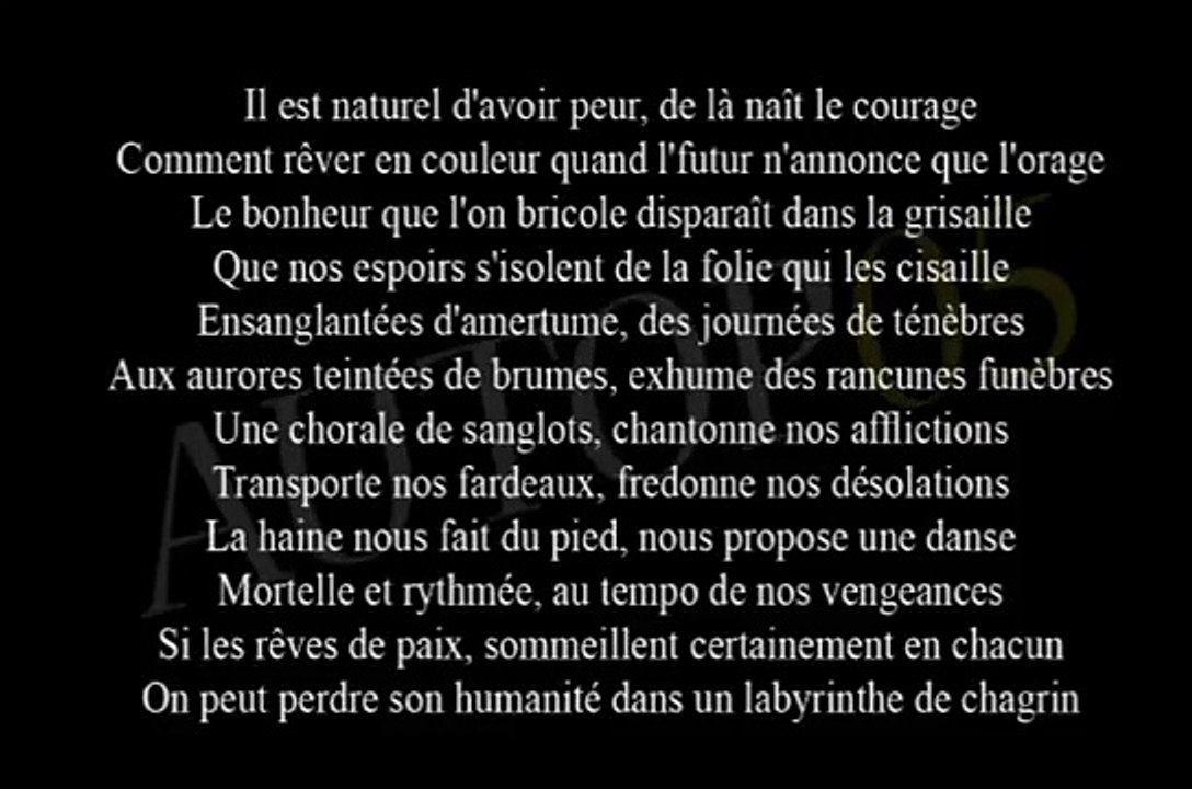 Kery James - Vivre ou mourir ensemble (Paroles)