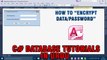 P(8) C# Access Database Tutorials In Urdu - How to Encrypt Data/Password